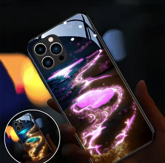 Romantischer Strand mit Wellen und Brandung – Perfekter Schutz für dein iPhone